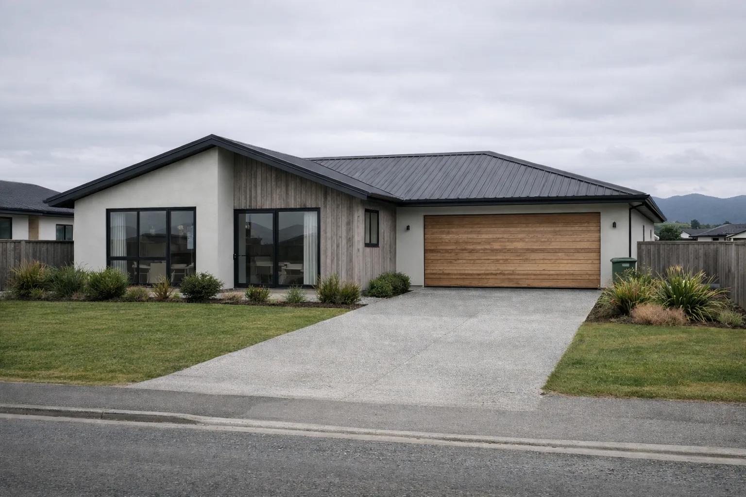 A custom new home build on the Kapiti Coast by Raumati South Building